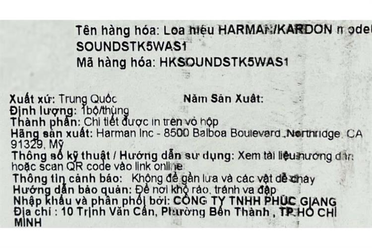 Loa Bluetooth Harman Kardon SoundSticks 5 Màu Trắng Ghi