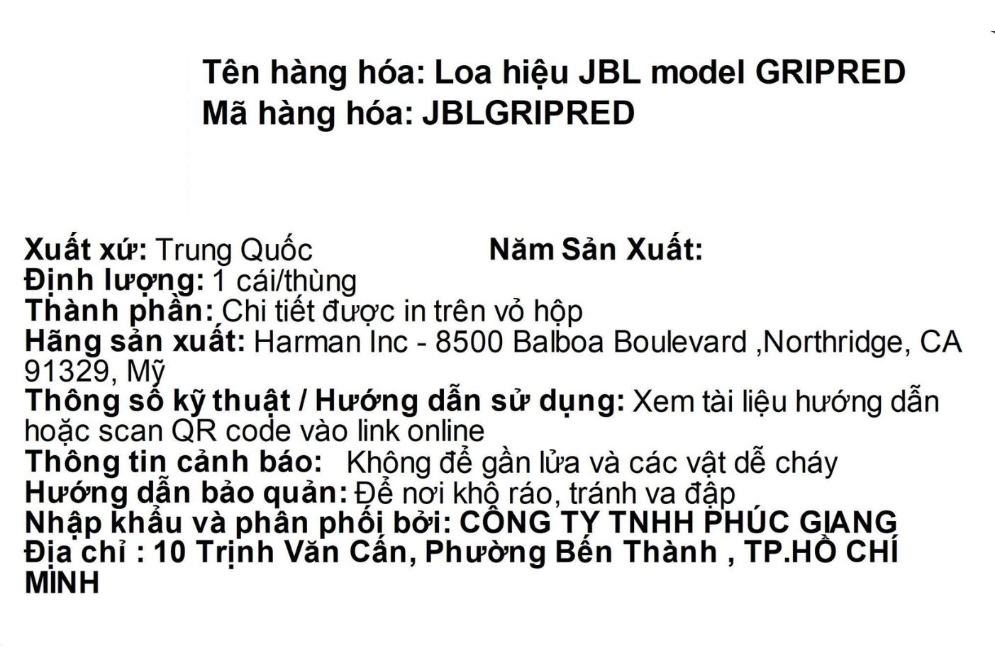 Loa Bluetooth JBL GRIP Màu Đỏ