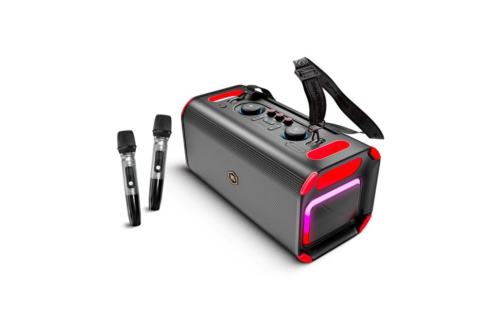 Loa Bluetooth Alpha Works AW-GENBEATX Màu Đen