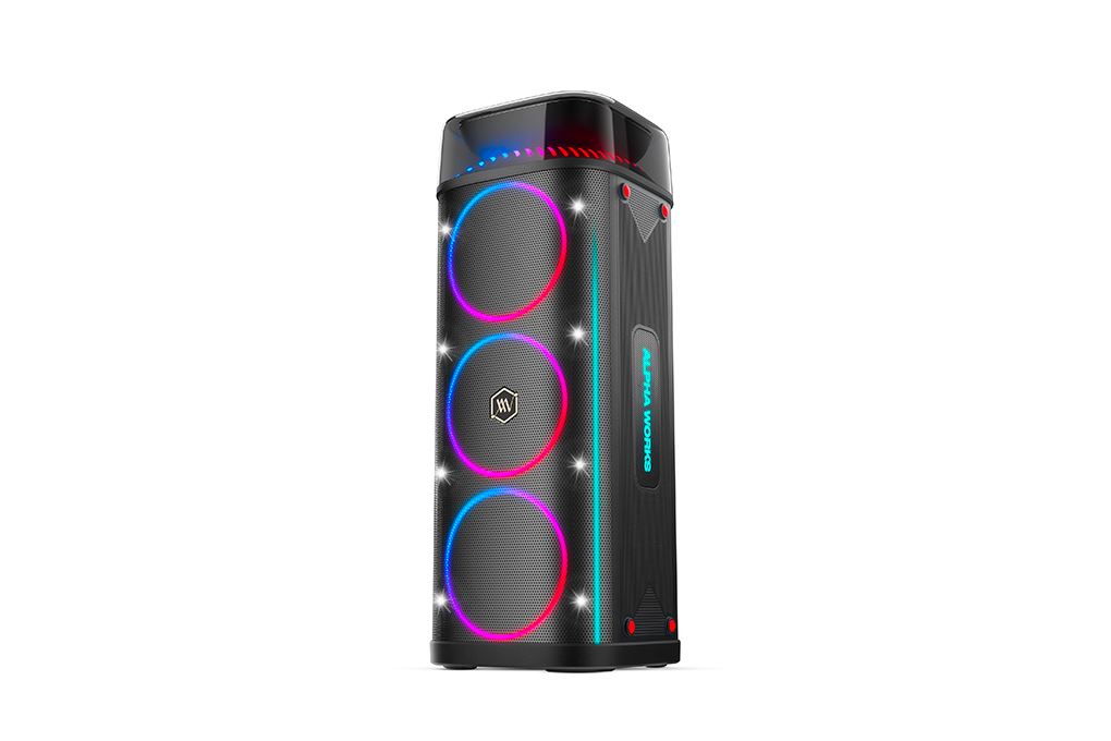 Loa Bluetooth Alpha Works AW-GENBEAT 100 Màu Đen