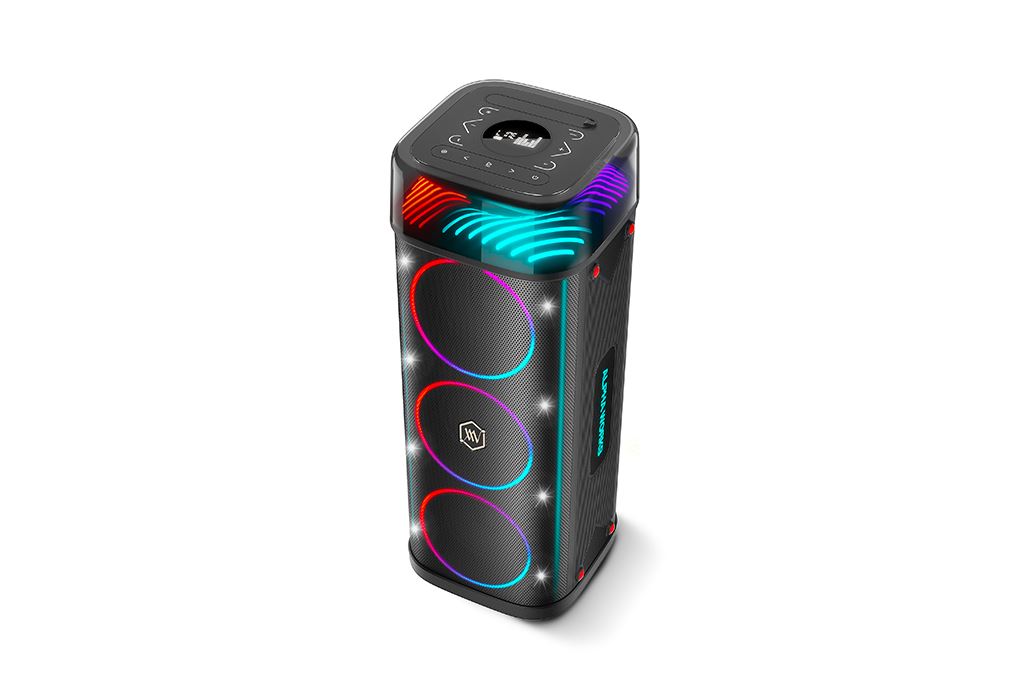 Loa Bluetooth Alpha Works AW-GENBEAT 100 Màu Đen