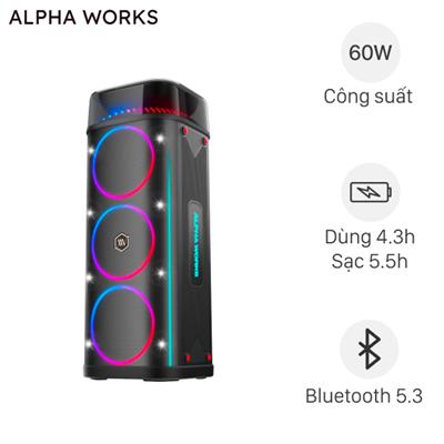 Loa Bluetooth Alpha Works AW-GENBEAT 100