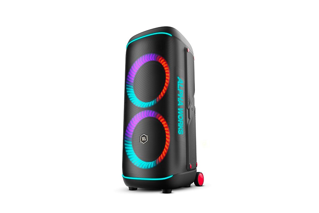 Loa Bluetooth Alpha Works AW-GENBEAT 120 Màu Đen