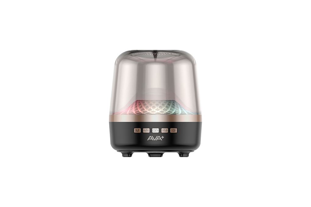 Loa Bluetooth AVA+ LedBum Màu Đen