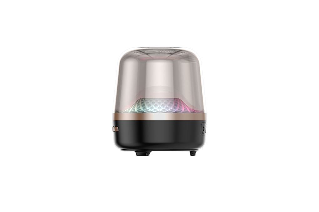 Loa Bluetooth AVA+ LedBum Màu Đen