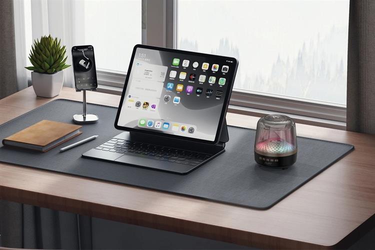 Loa Bluetooth AVA+ LedBum Màu Đen