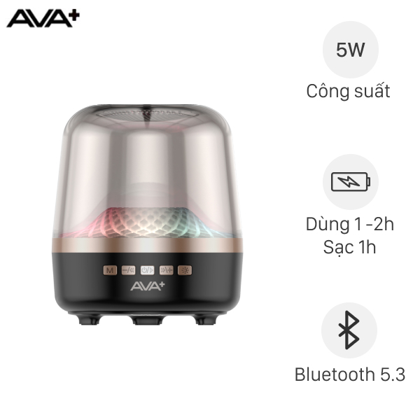 Loa Bluetooth AVA+ LedBum