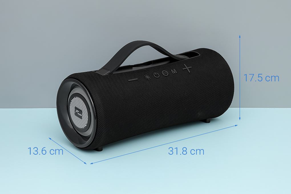 Loa Bluetooth Rezo BoomBass Màu Đen