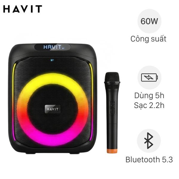 Loa Bluetooth Havit SQ146BT 1 Mic