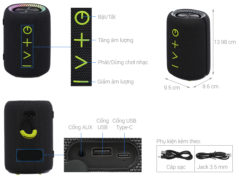 Loa Bluetooth Havit SK918BT