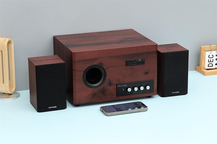 Loa vi tính Microlab M890BT Màu Nâu