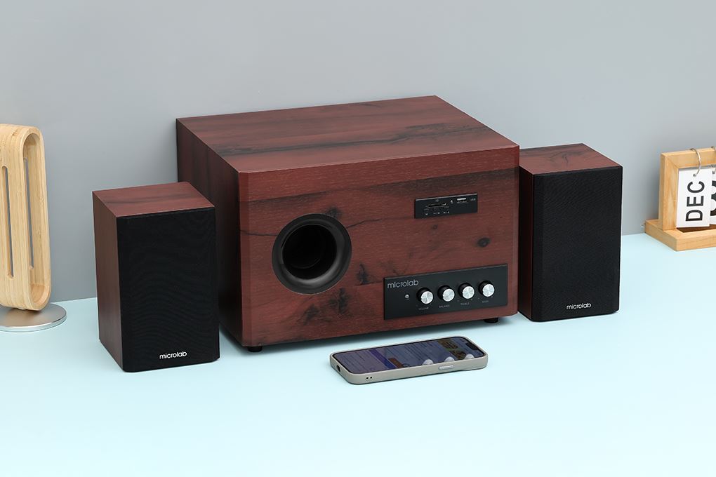 Loa vi tính Microlab M890BT Màu Nâu