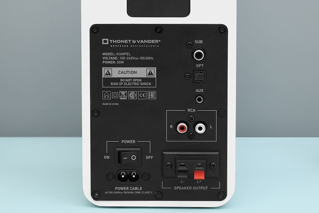 Loa vi tính Bluetooth kiểm âm Thonet & Vander Kumpel 2.0 Màu Trắng