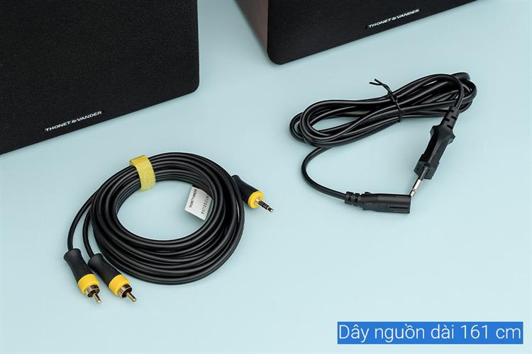 Loa vi tính Bluetooth kiểm âm Thonet & Vander Kurbis Cinema Màu Nâu