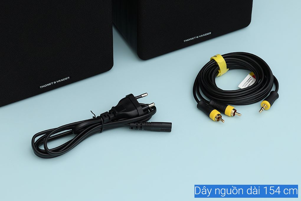 Loa vi tính Bluetooth kiểm âm Thonet & Vander Vertrag Cinema Màu Đen