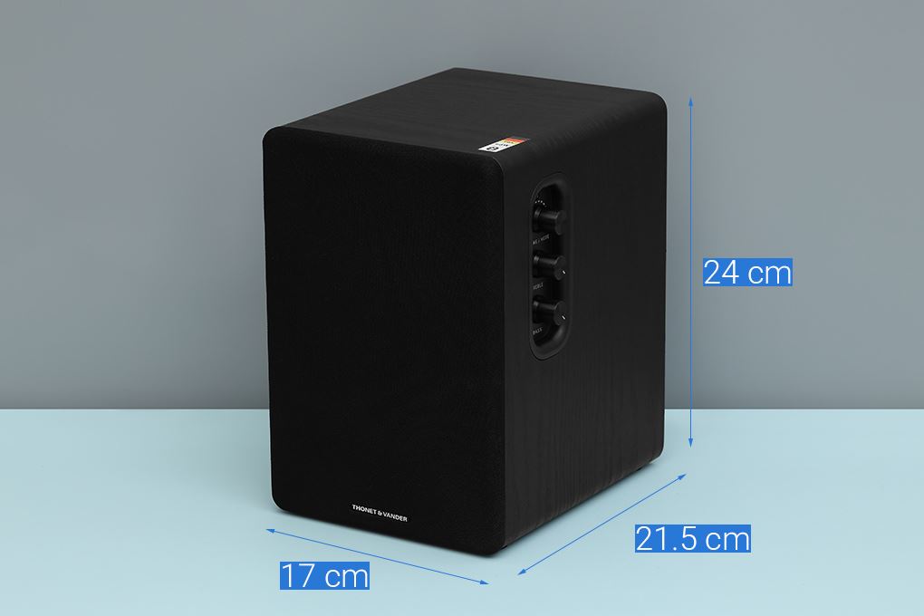 Loa vi tính Bluetooth kiểm âm Thonet & Vander Vertrag Cinema Màu Đen
