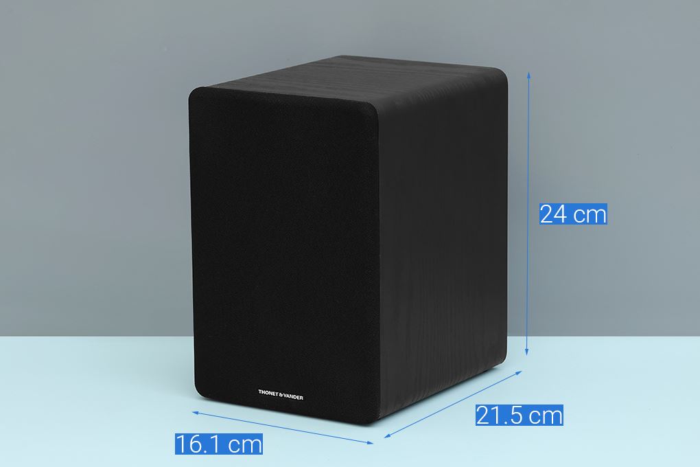 Loa vi tính Bluetooth kiểm âm Thonet & Vander Vertrag Cinema Màu Đen