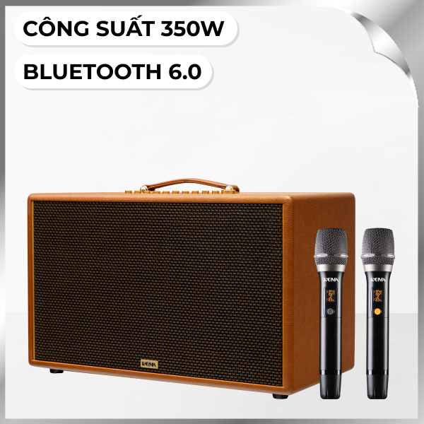 Loa Bluetooth KADMA KS88 - Nâu