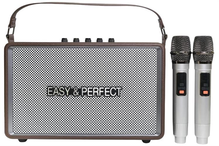 Loa karaoke xách tay Easy & Perfect EP-Votrex 160W - Nâu Màu Nâu
