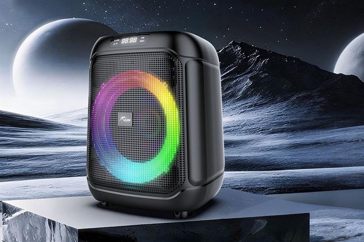 Loa Bluetooth Rezo K5 Powerbox Màu Đen
