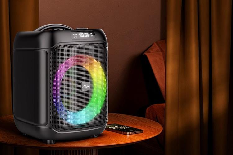 Loa Bluetooth Rezo K5 Powerbox Màu Đen