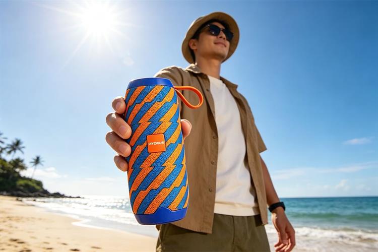 Loa Bluetooth Hydrus Beat Màu Cam