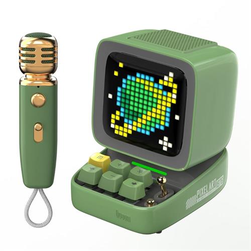 Loa Bluetooth Divoom Ditoo-5M Green Màu Xanh lá