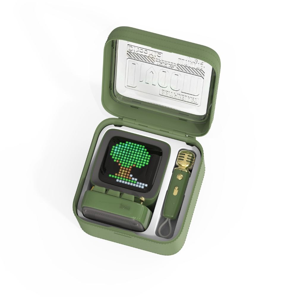 Loa Bluetooth Divoom Ditoo-5M Green Màu Xanh lá