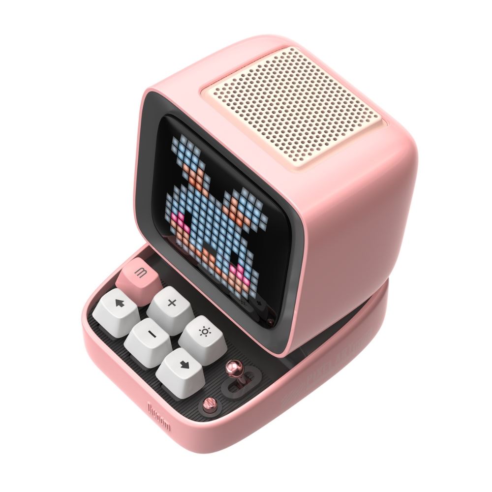 Loa Bluetooth Divoom Ditoo-5M Pink Màu Hồng