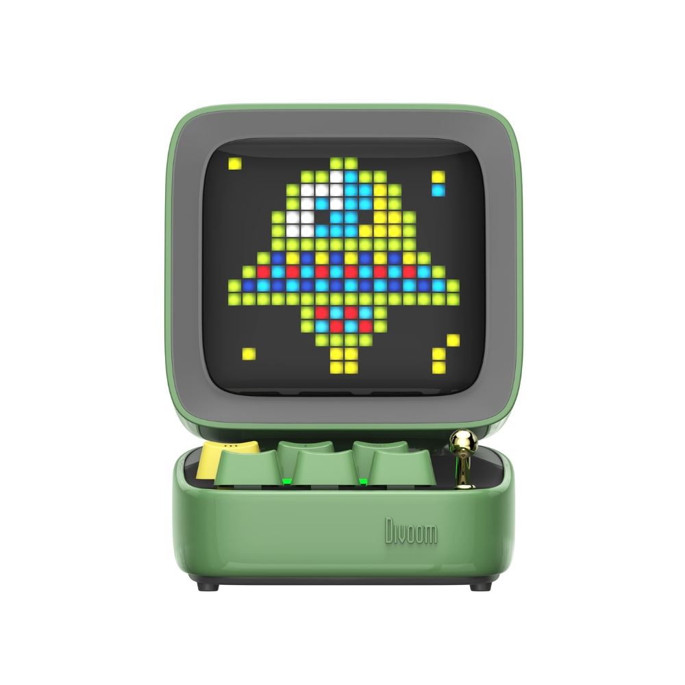 Loa Bluetooth Divoom DitooPro Green Màu Xanh lá