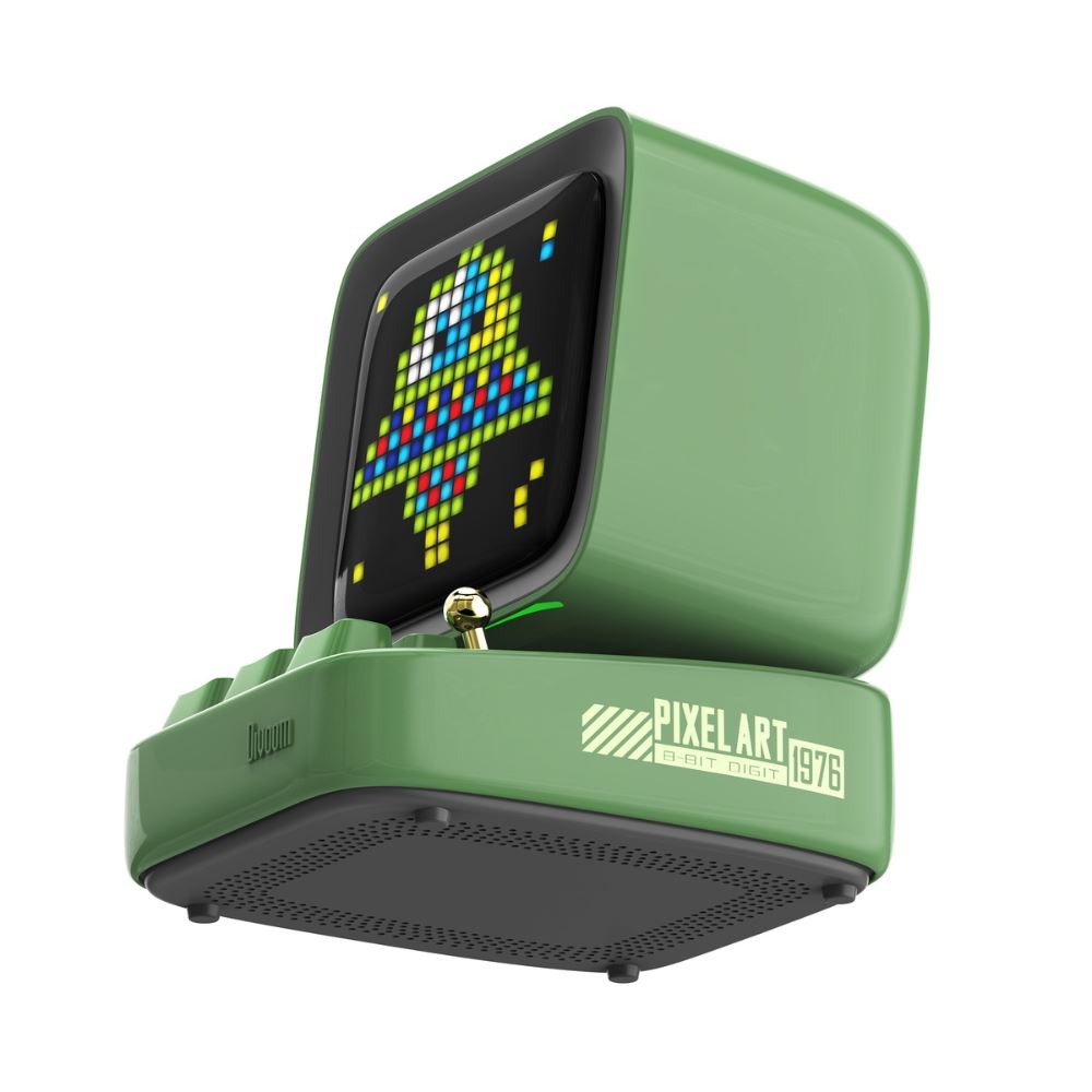 Loa Bluetooth Divoom DitooPro Green Màu Xanh lá