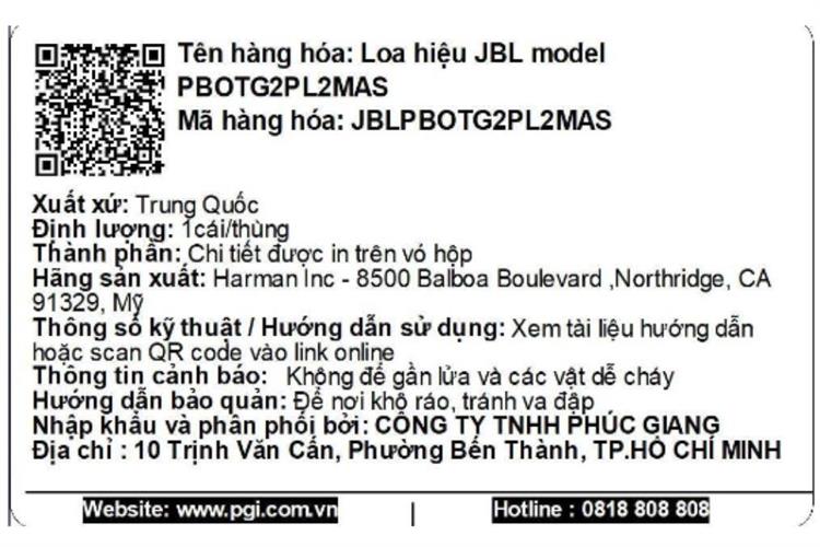 Loa Bluetooth JBL Partybox On The Go 2 Plus Màu Đen