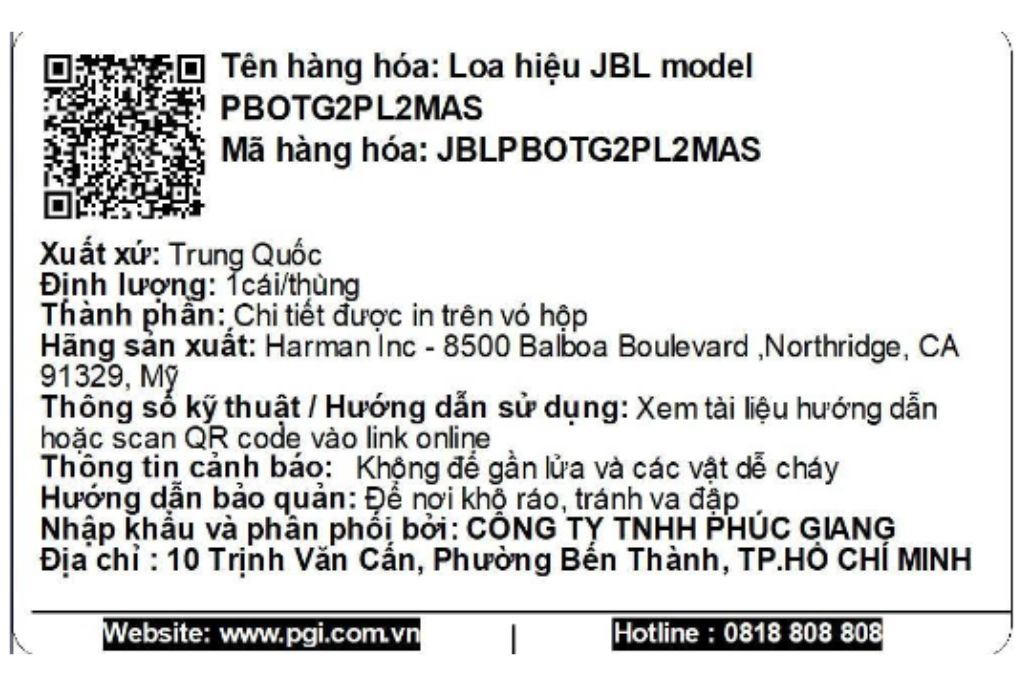 Loa Bluetooth JBL Partybox On The Go 2 Plus Màu Đen