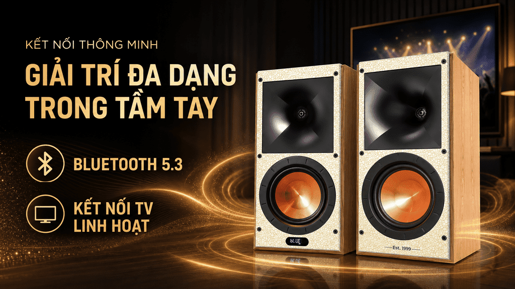 Cặp loa karaoke Paramax Euro 801 Smart 240W Màu Nâu nhạt
