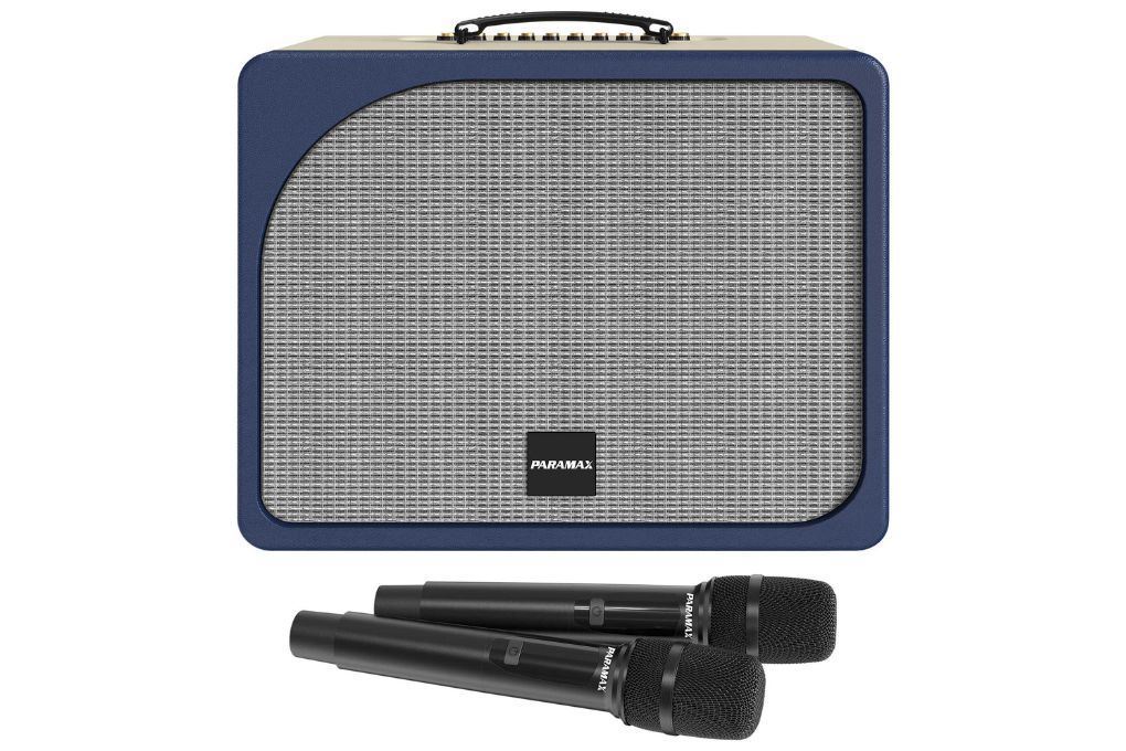Loa karaoke xách tay Paramax Evox 300W Màu Vàng nhạt