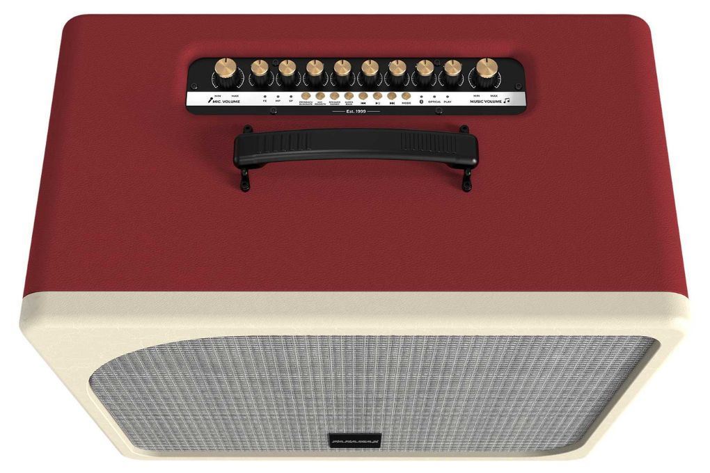 Loa karaoke xách tay Paramax Evox 300W Màu Đỏ