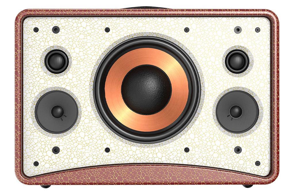 Loa karaoke xách tay PARAMAX Art 88 400W Màu Đỏ