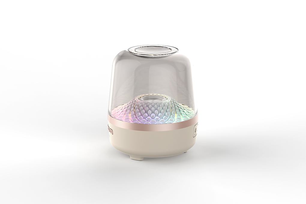 Loa Bluetooth Hydrus LedBox X Màu Màu be