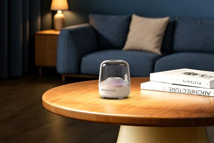 Loa Bluetooth Hydrus LedBox X Màu Màu be