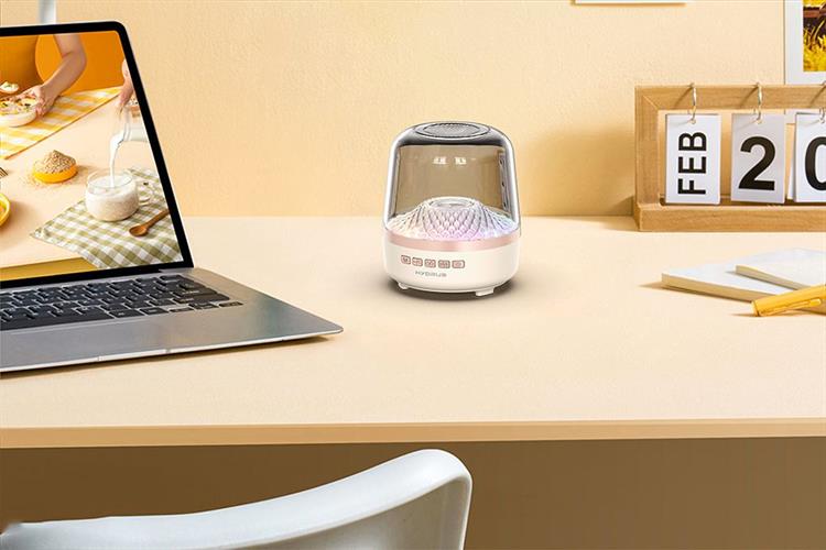 Loa Bluetooth Hydrus LedBox X Màu Màu be