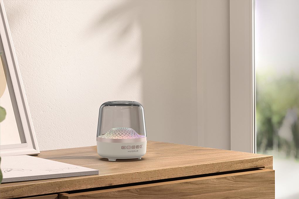 Loa Bluetooth Hydrus LedBox X Màu Màu be