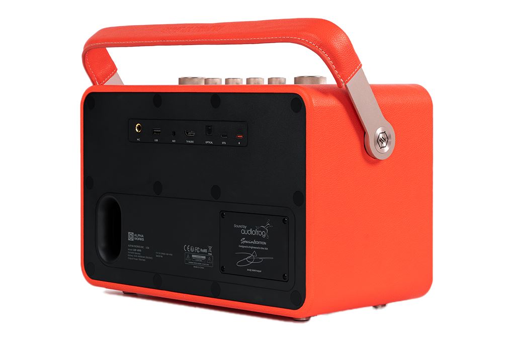Loa Bluetooth Alpha Works AW-W99 Màu Cam