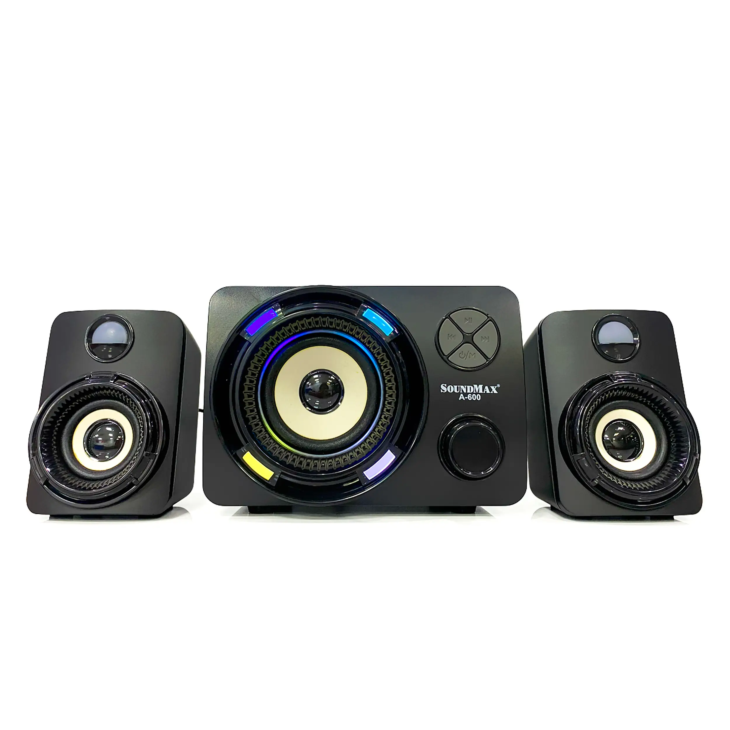 Loa vi tính SoundMax A600/2.1 Màu Đen