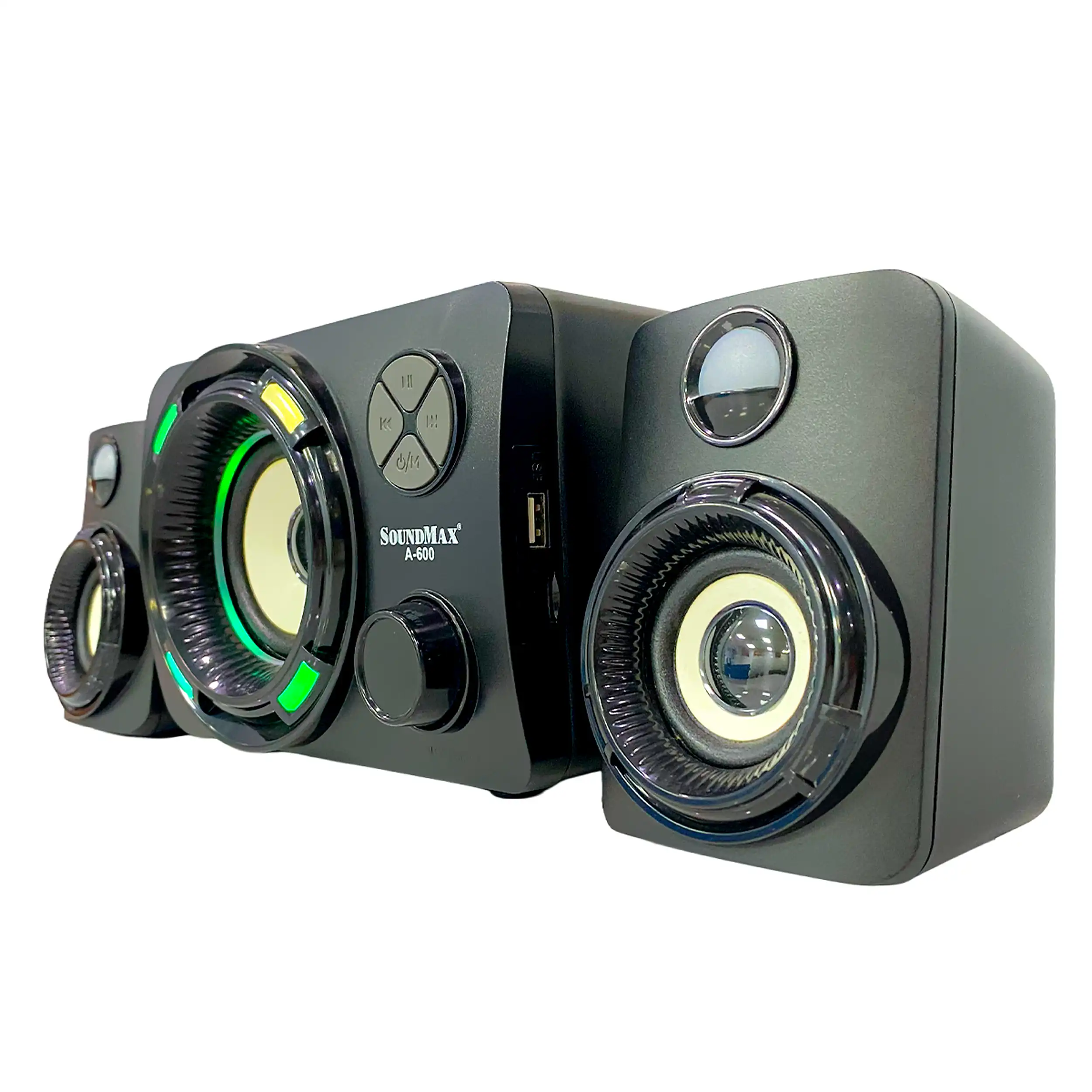 Loa vi tính SoundMax A600/2.1 Màu Đen