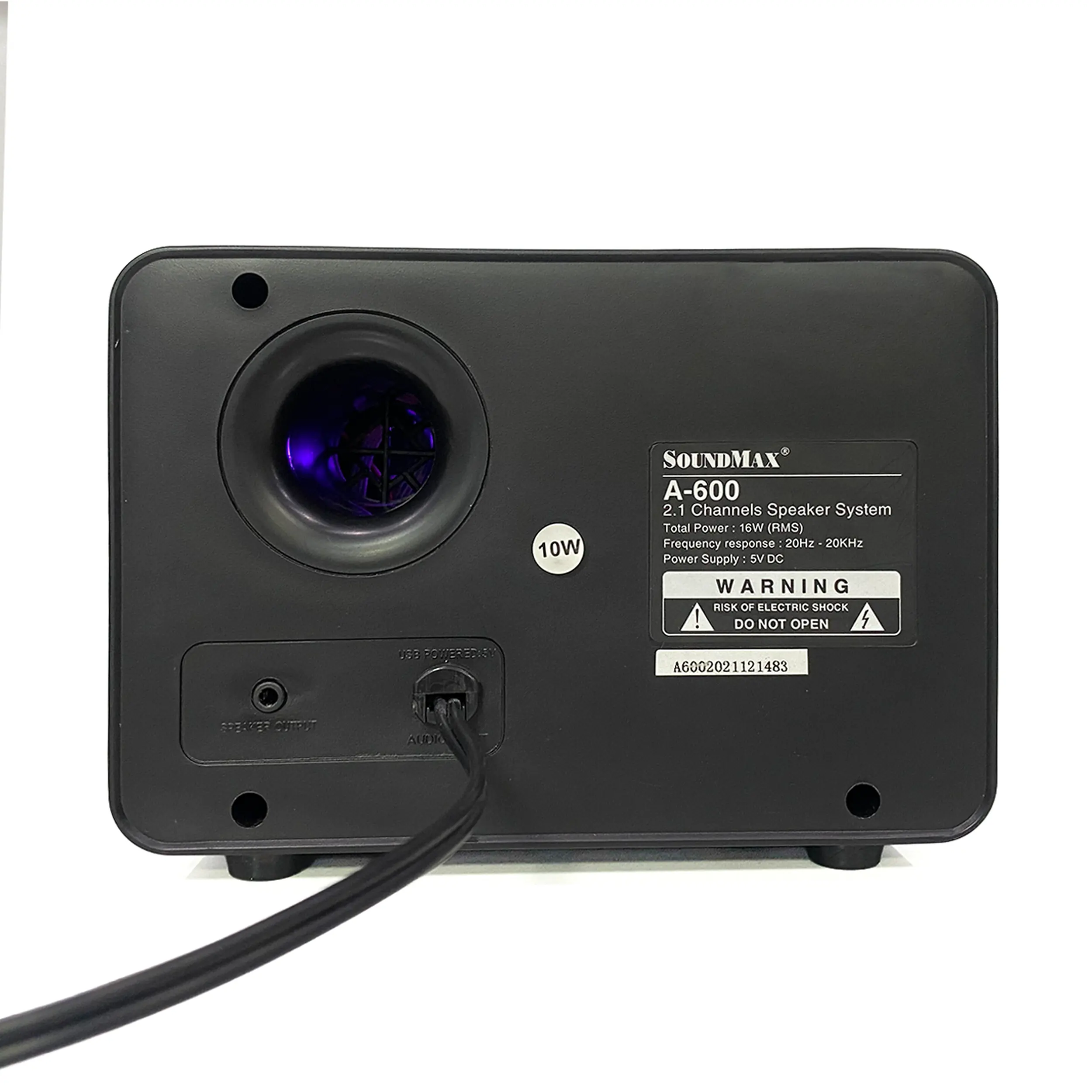Loa vi tính SoundMax A600/2.1 Màu Đen