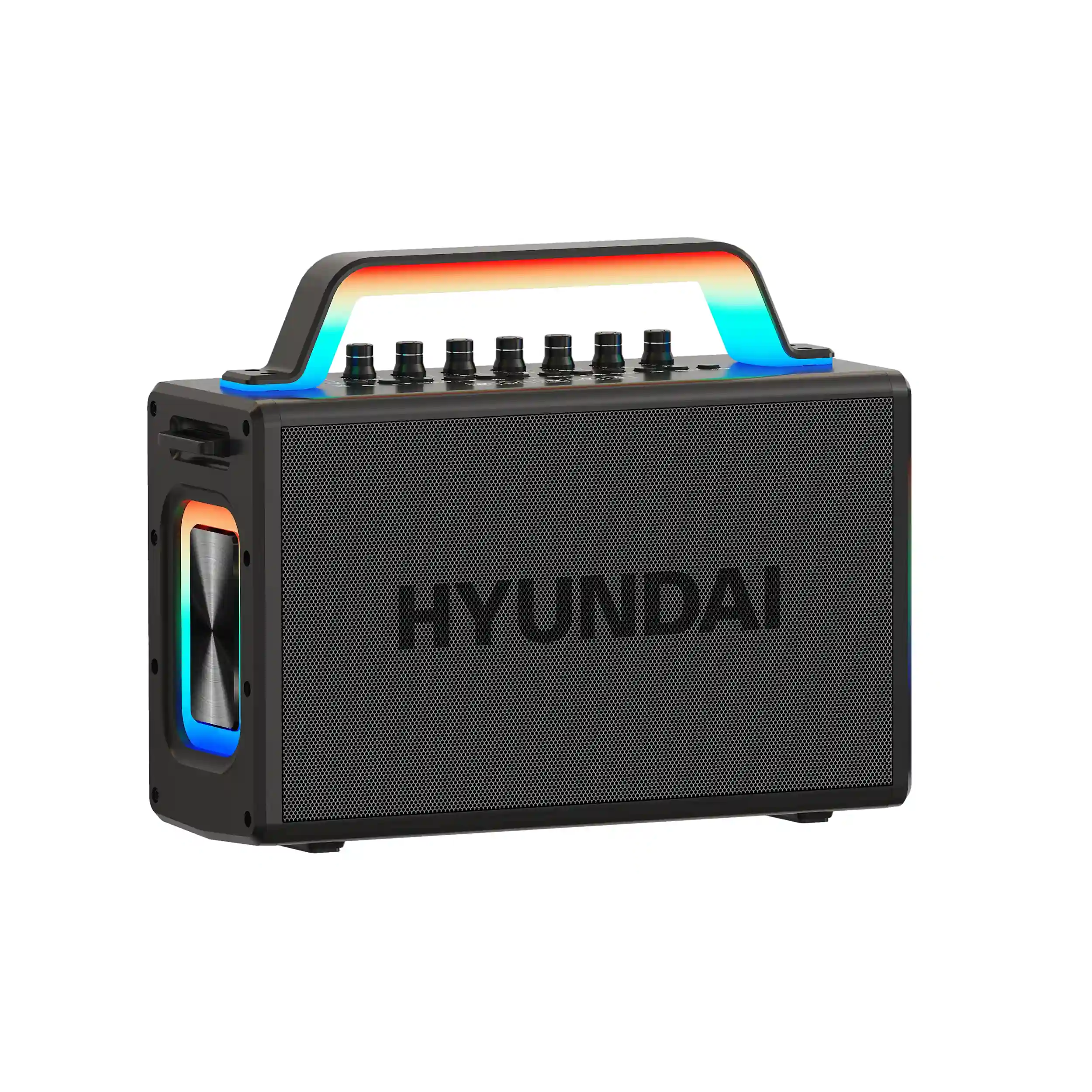 Loa Bluetooth karaoke Hyundai HD010 Màu Đen