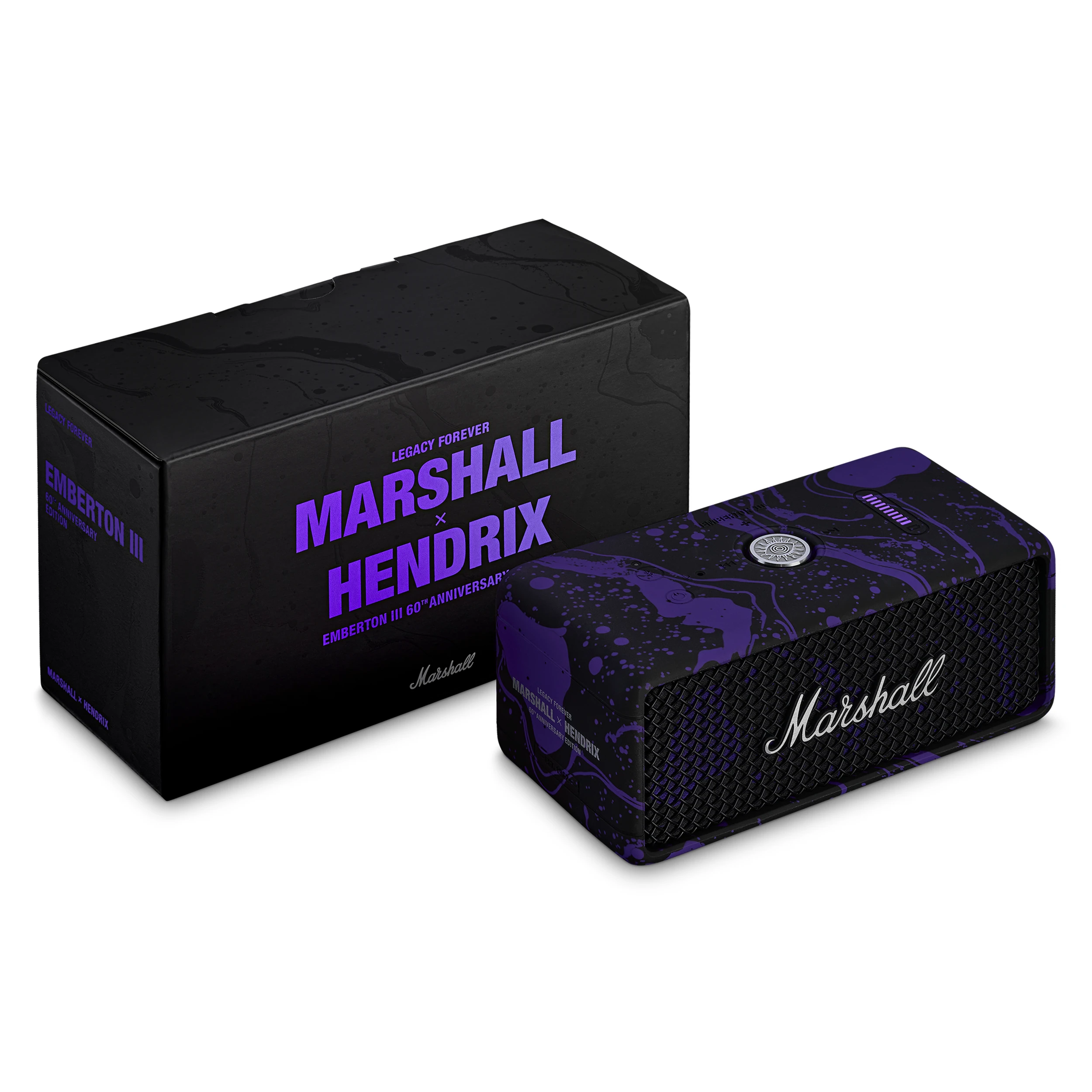 Loa Bluetooth Marshall Emberton III HENDRIX Màu Tím Lavender