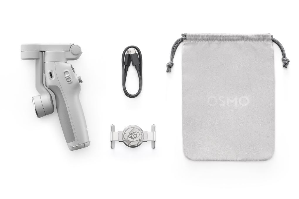 Thiết bị cầm tay chống rung cho điện thoại DJI Osmo Mobile 7_DS307 Màu Xám