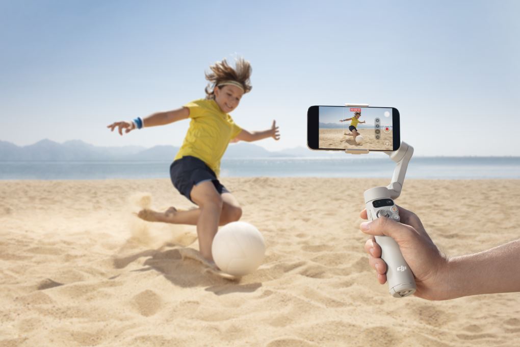 Thiết bị cầm tay chống rung cho điện thoại DJI Osmo Mobile 7_DS307 Màu Xám