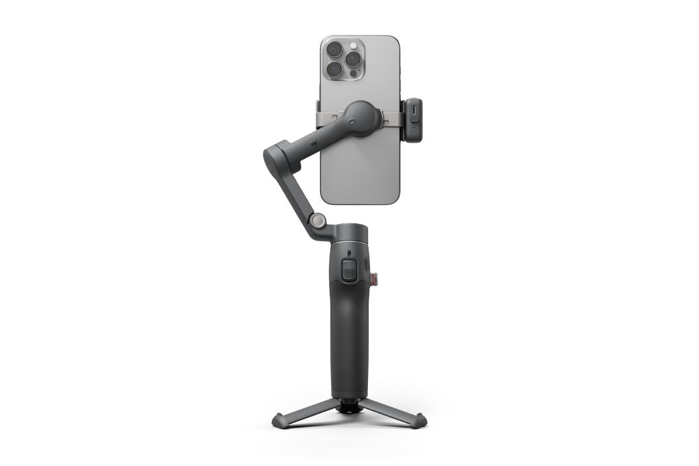 Thiết bị cầm tay chống rung cho điện thoại DJI Osmo Mobile 8_DS308&DA100 Màu Đen